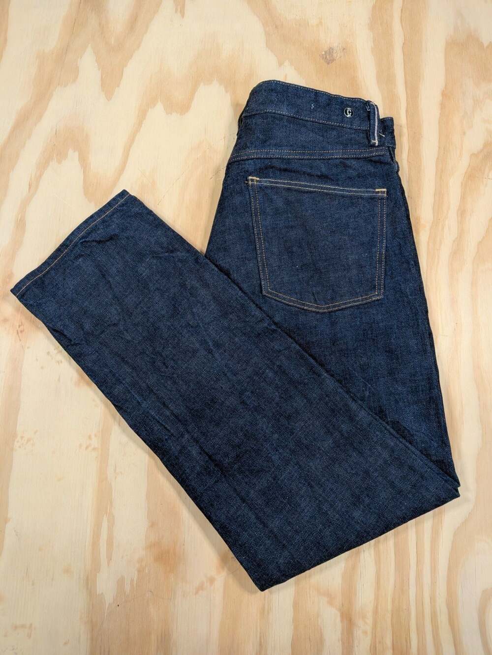 Closed Men's Dark Wash Jeans, Made in Italy, Japanese Woven, Size 33